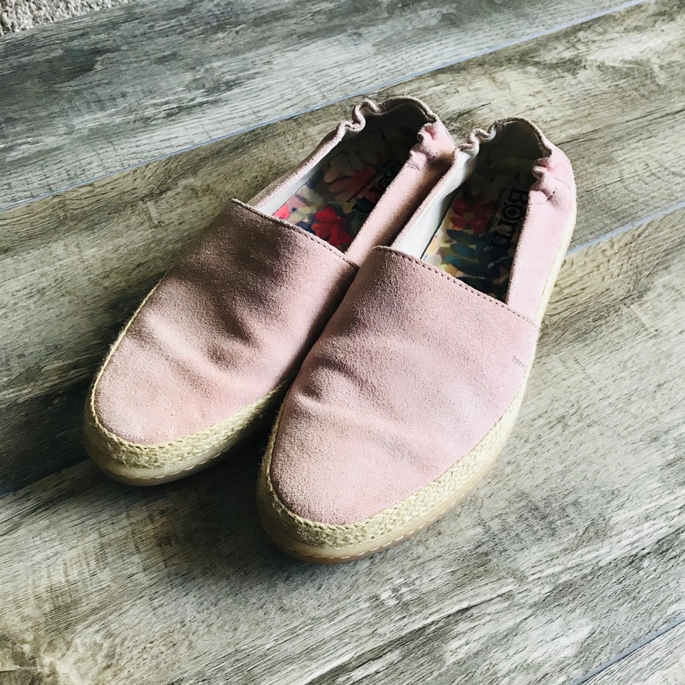 Born Pink Suede Slip-on Shoes